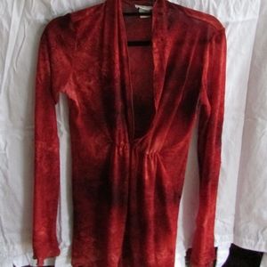 Kokoon Orange and Black Top